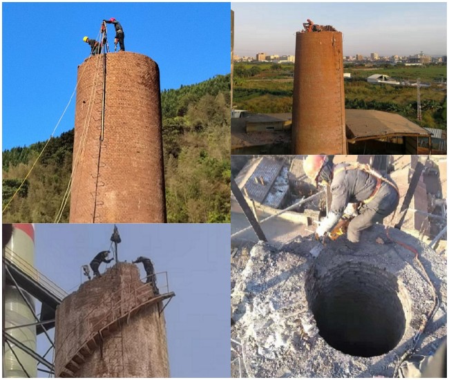 武威烟囱拆除公司:专业、安全、高效