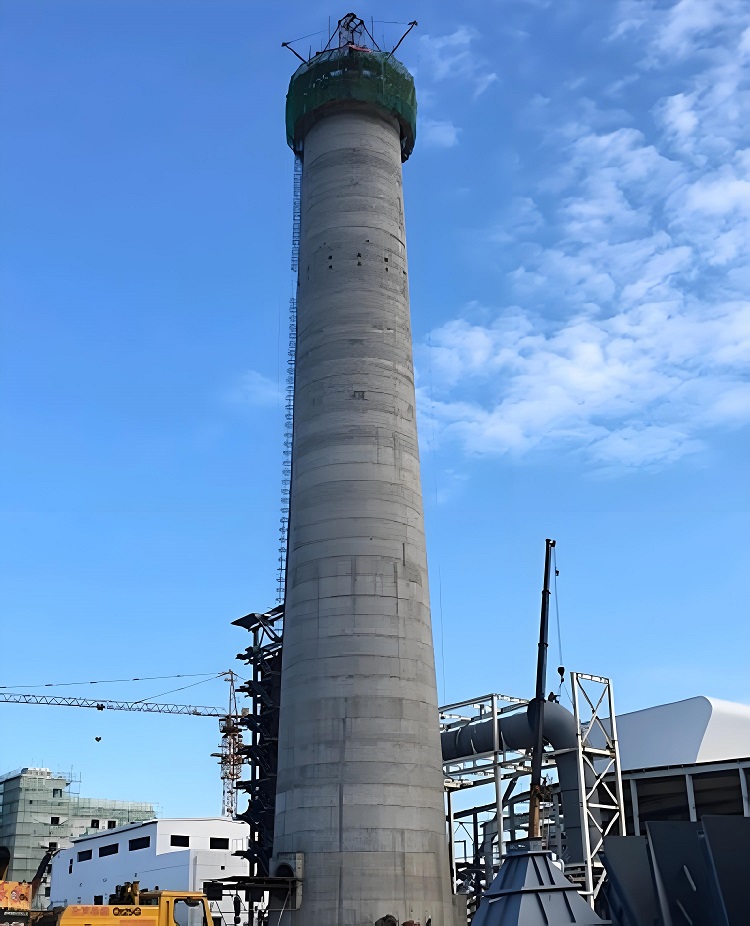 烟囱新建全流程解析：专业施工要点与规范指南